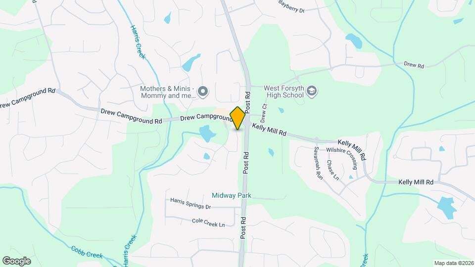 3680 Moor Pointe Dr Map and Location Details