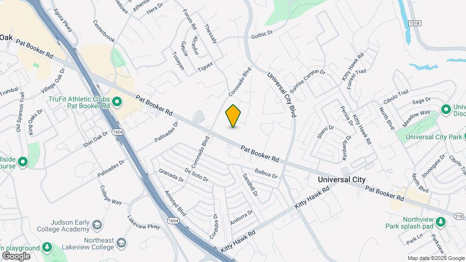 2280 Pat Booker Rd Map and Location Details