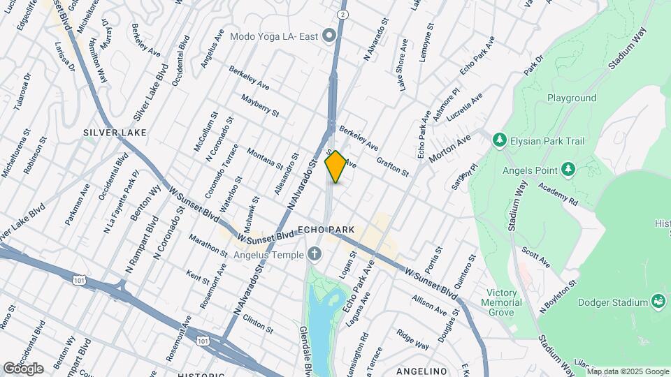 1414 Glendale Blvd Map and Location Details