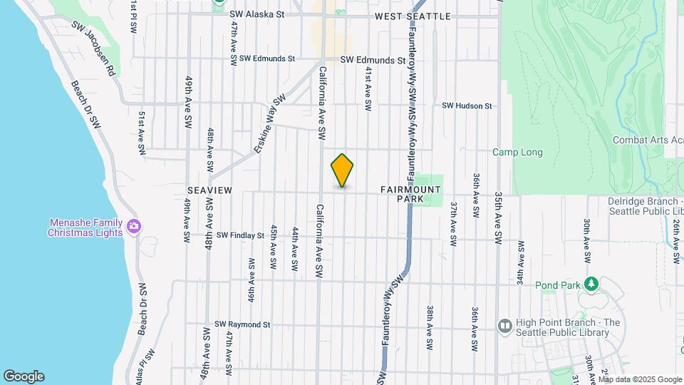 4215 SW Brandon St Mapa y Detalles de la Ubicación