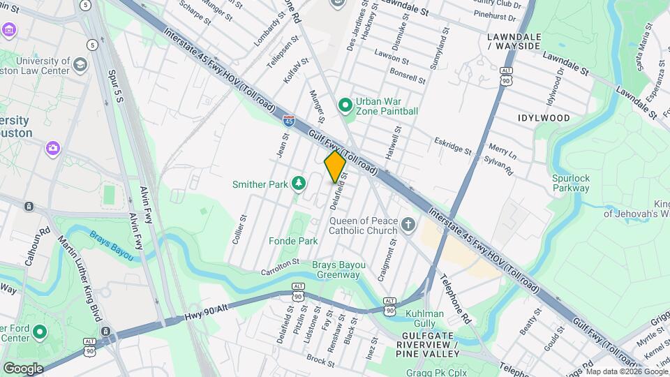 2348 Delafield St Map and Location Details