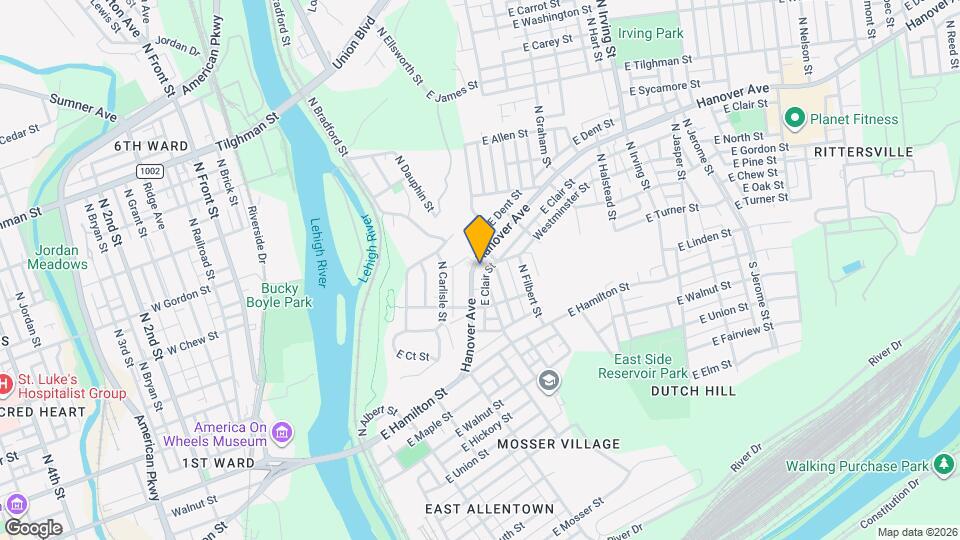 444 Hanover Ave Apartments and Nearby Allentown Apartments For Rent