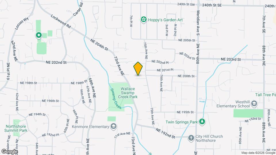 7413 NE 200th St Map and Location Details