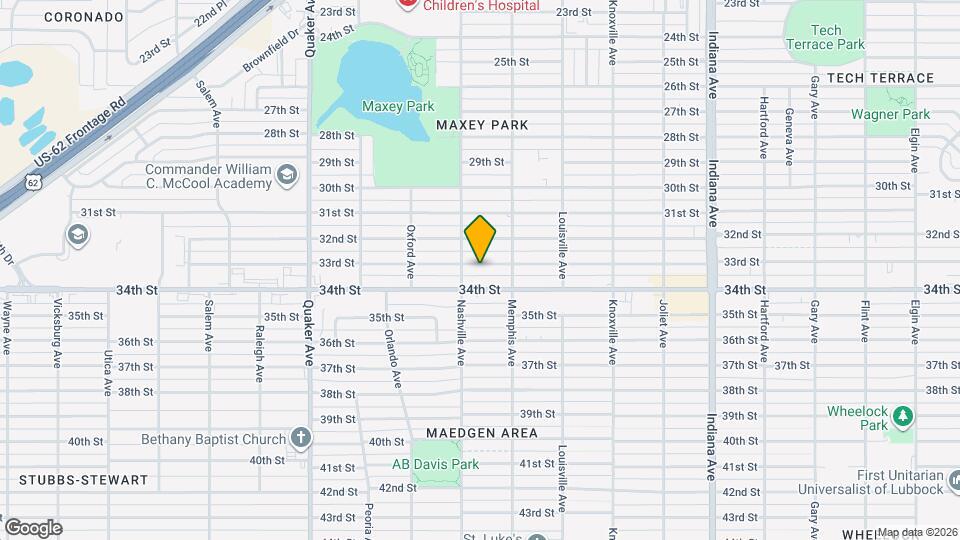 3813 33rd St Map and Location Details