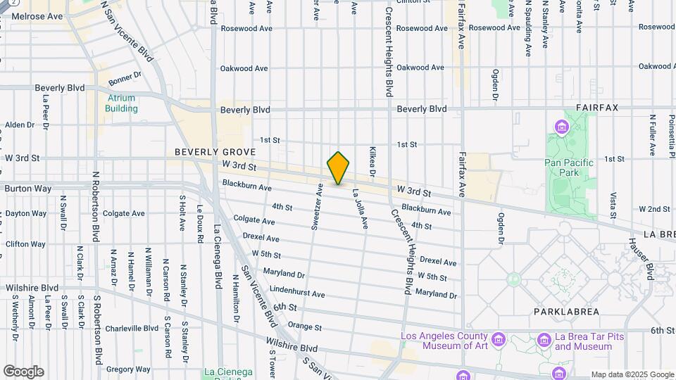 8233 Blackburn Ave Map and Location Details