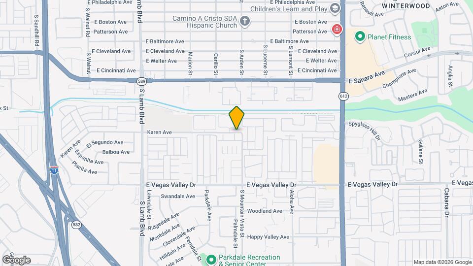Desert View Apartments Map and Location Details