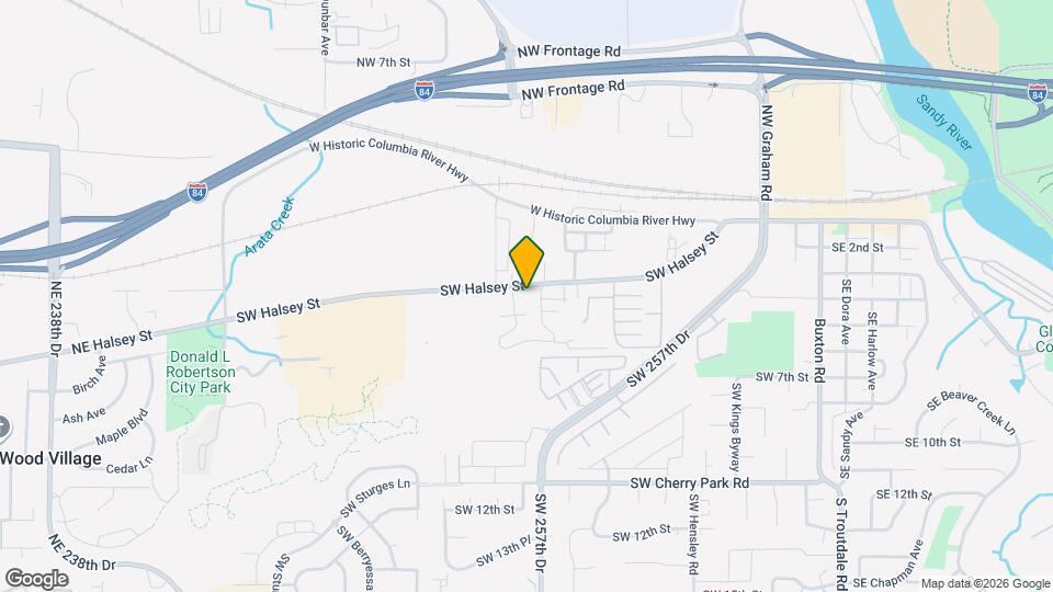 1311 SW Edgefield Ave Map and Location Details