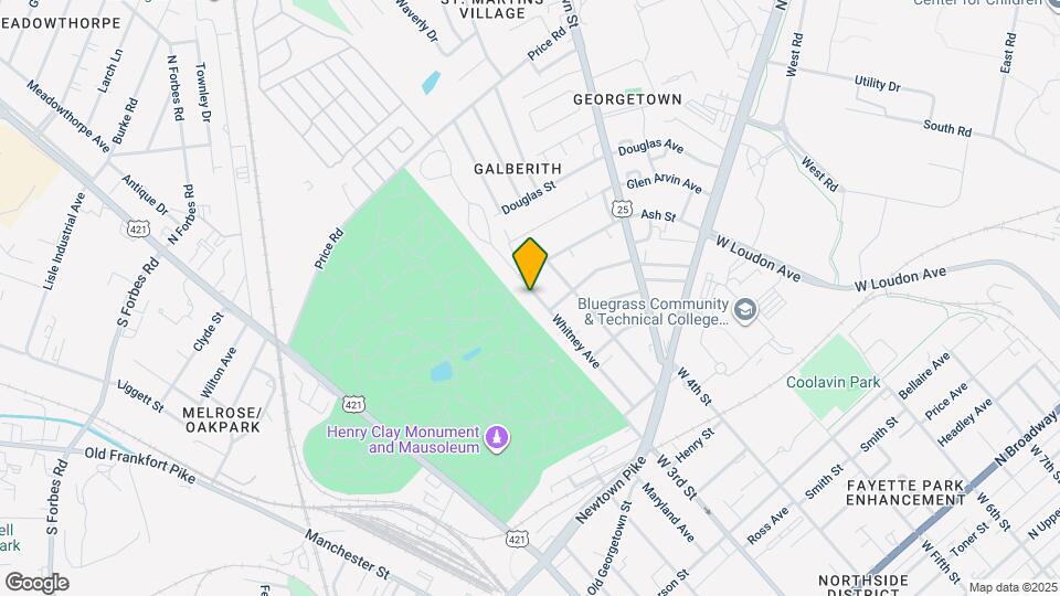 922 Whitney Ave Map and Location Details
