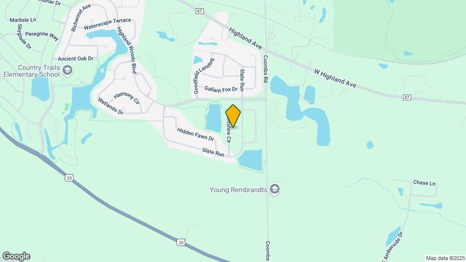 752 Kentshire Cir Map and Location Details