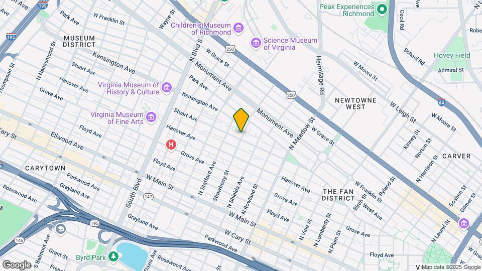 2302 Stuart Ave-Unit -A-UP Map and Location Details