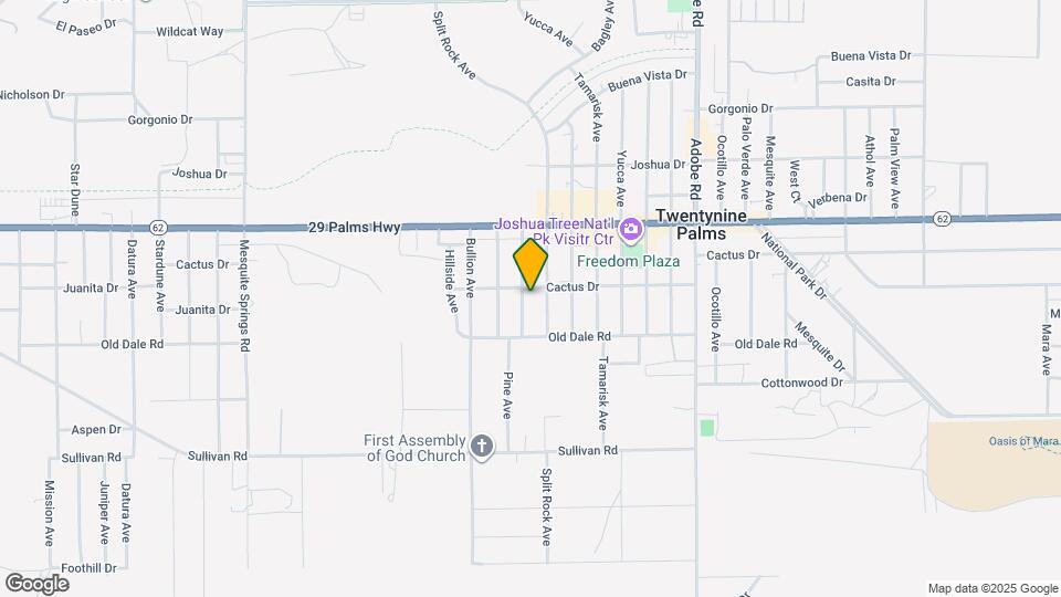 6637 Oasis Ave Map and Location Details