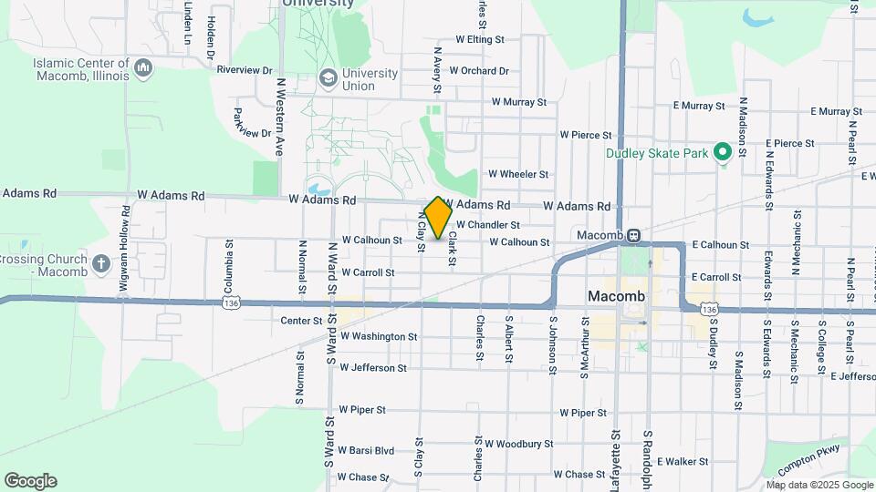 617 W Calhoun St Map and Location Details