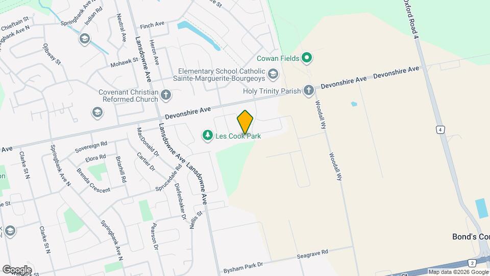 1372 Caen Ave Map and Location Details