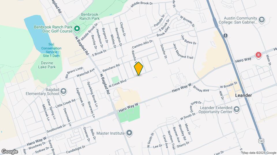 804 N Creek Blvd Map and Location Details