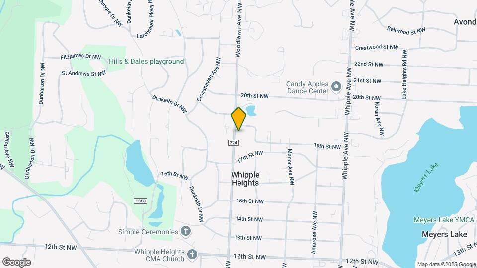 1804 Woodlawn Ave NW Mapa y Detalles de la Ubicación