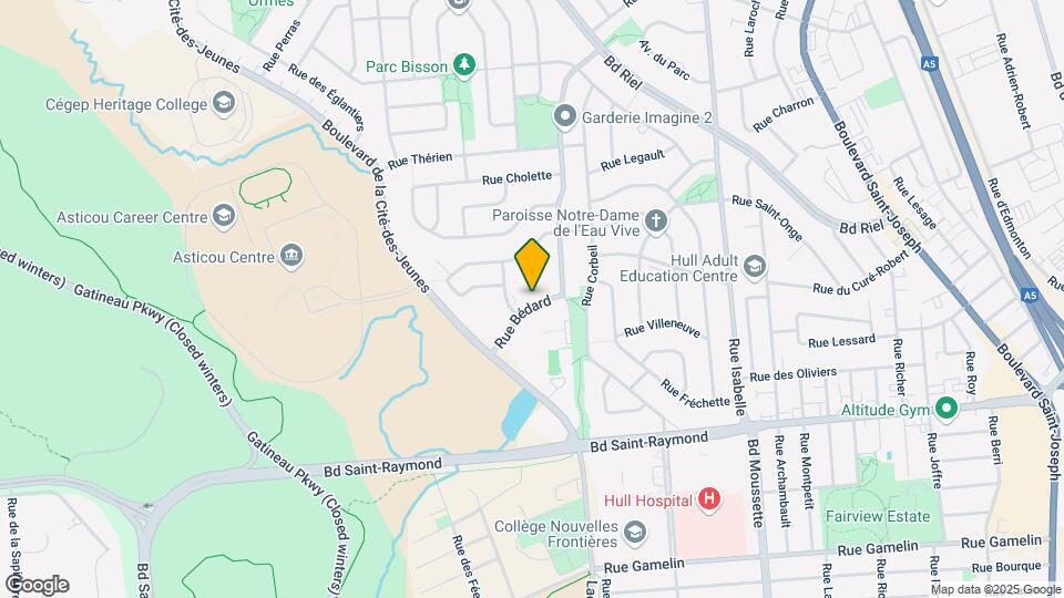 Place Bedard Apartments Map and Location Details