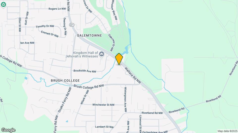 2799 Wallace Rd NW Mapa y Detalles de la Ubicación