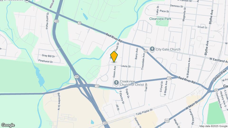 906 Laura St Map and Location Details