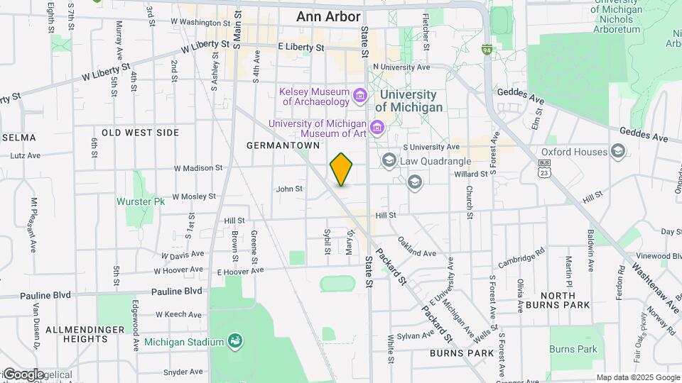 518 Monroe St Map and Location Details