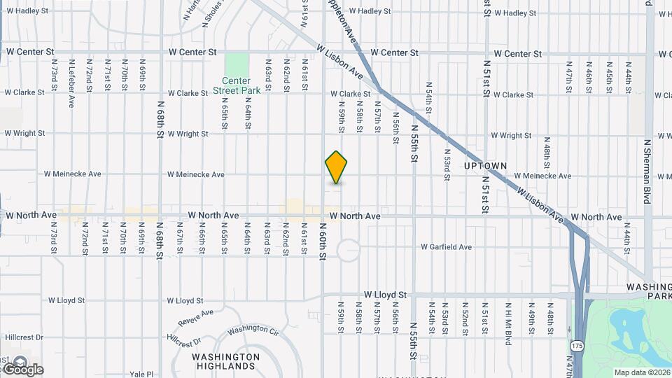 2357 N 59th St Map and Location Details