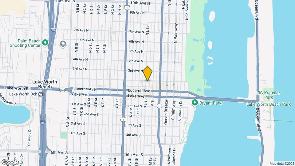 Lake Worth Map and Location Details