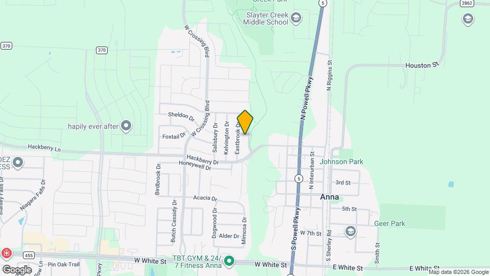 401 Bamborough Dr Map and Location Details