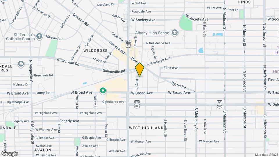 124 Haley St Mapa y Detalles de la Ubicación