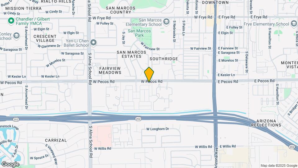 612 W Derringer Way Map and Location Details