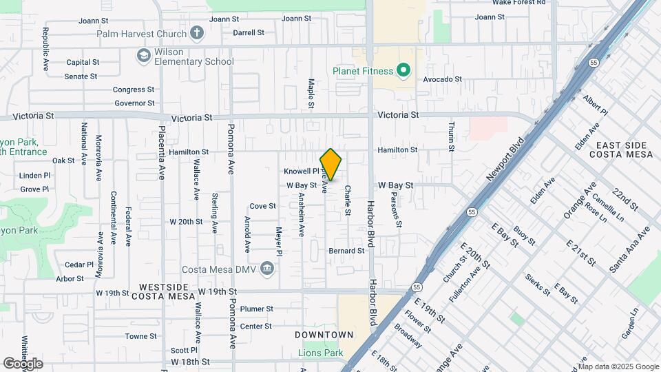2046 Maple Ave Mapa y Detalles de la Ubicación