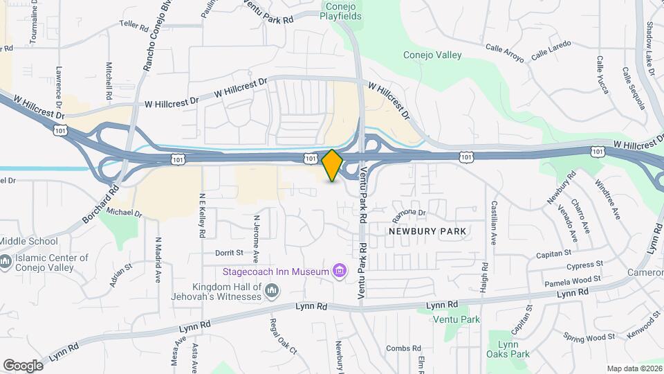 1516 Newbury Rd Map and Location Details