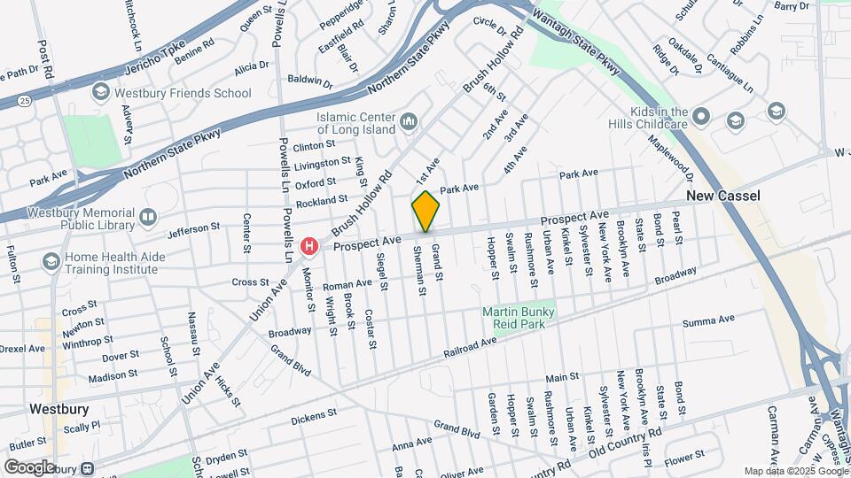 816-822 Prospect Ave Map and Location Details