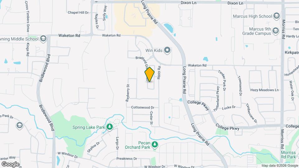 5212 Bradford Green Trail Mapa y Detalles de la Ubicación