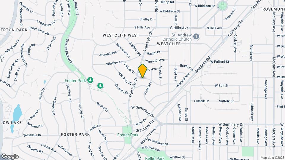 3557 Suffolk Dr Map and Location Details