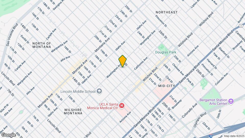 1021 19th St Map and Location Details