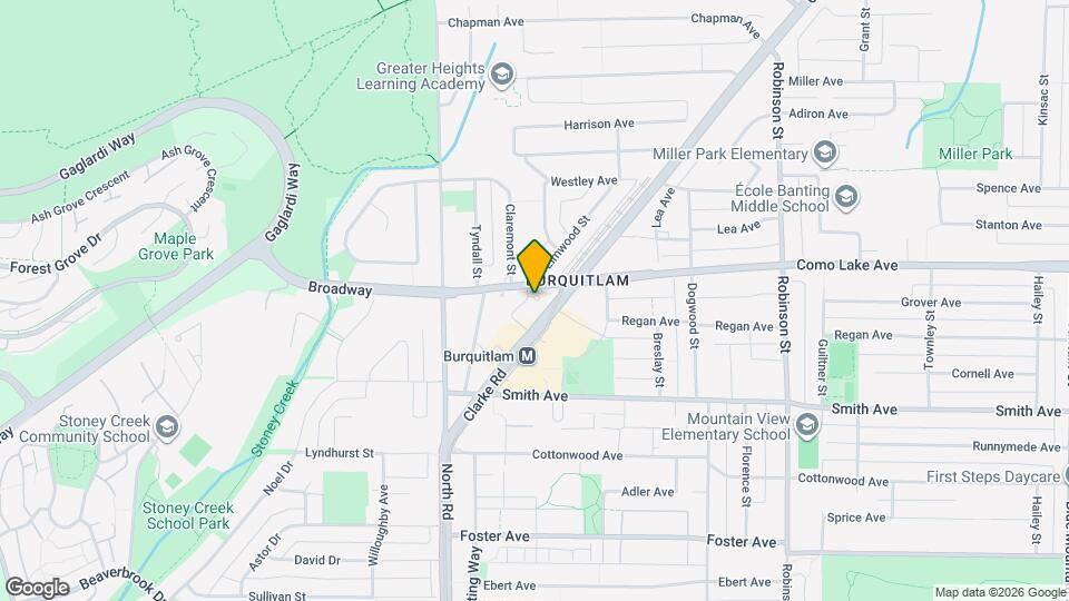 567 Clarke Rd Map and Location Details