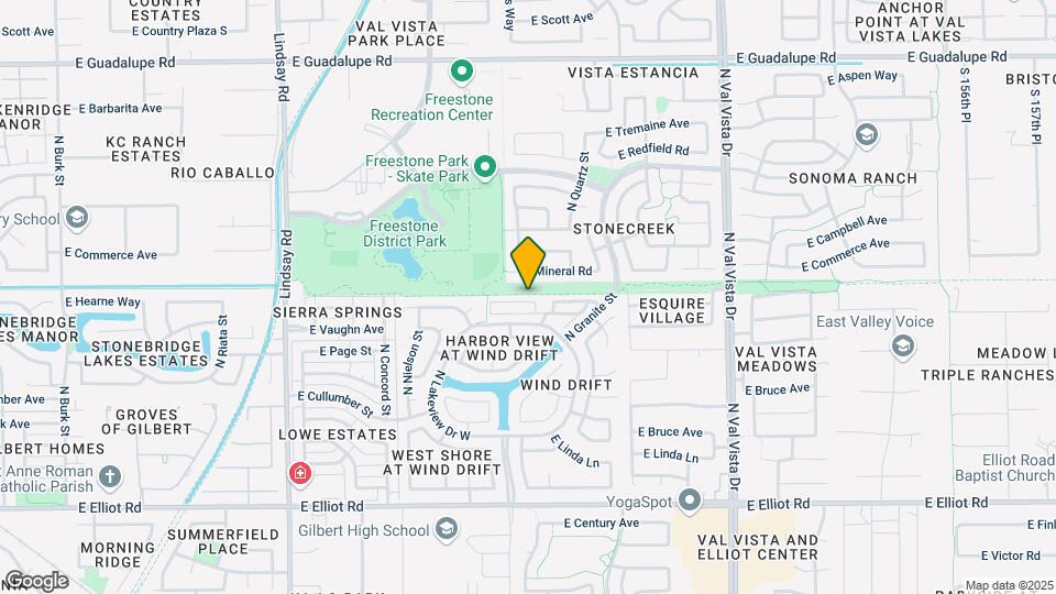 1220 E Hearne Way Map and Location Details
