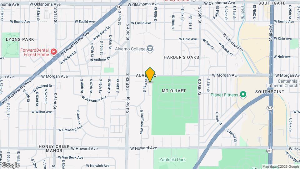 3510 S Toldt Cir Map and Location Details