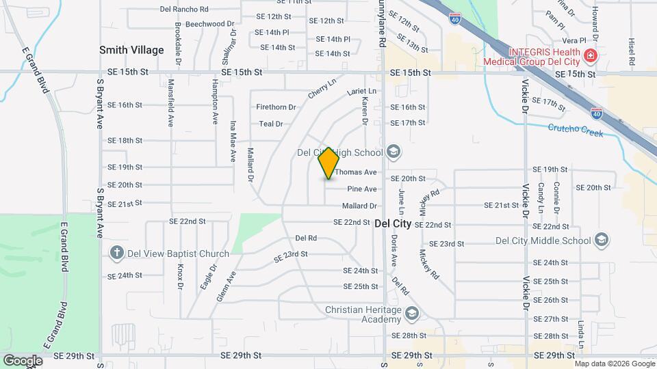 3901 Pine Ave Map and Location Details