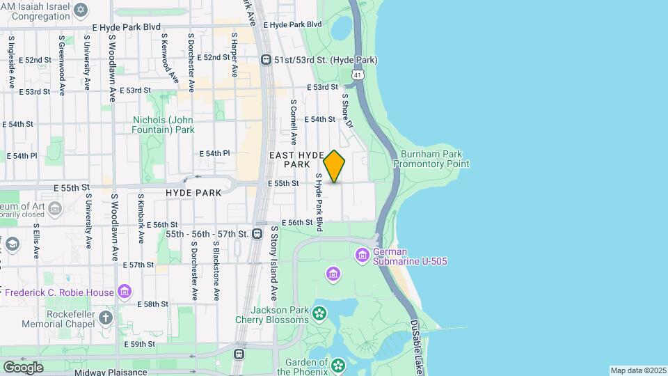 5500-5502 S Everett Ave Map and Location Details
