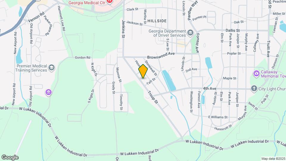 909 Troup St Map and Location Details