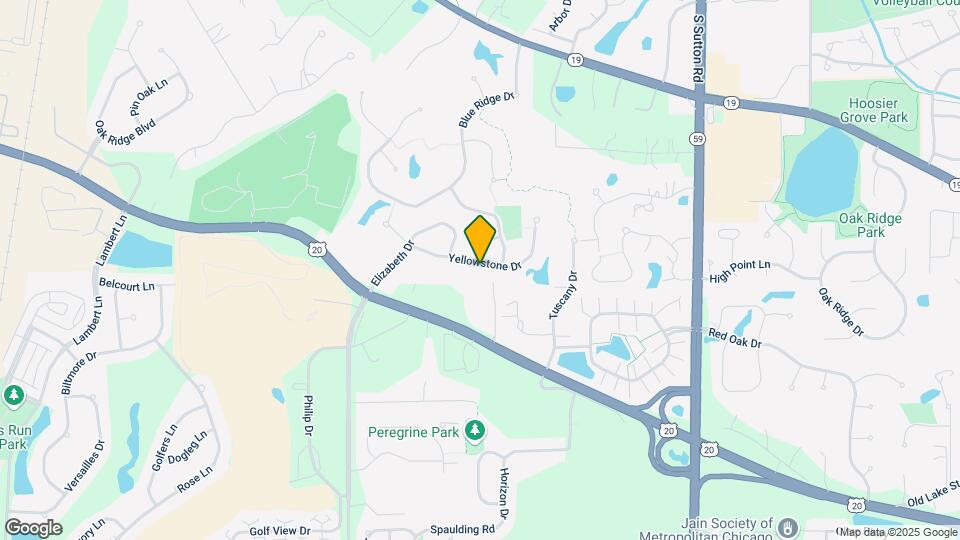 1493 Yellowstone Dr Map and Location Details