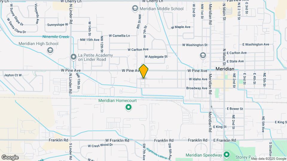 713 W Idaho Ave Map and Location Details