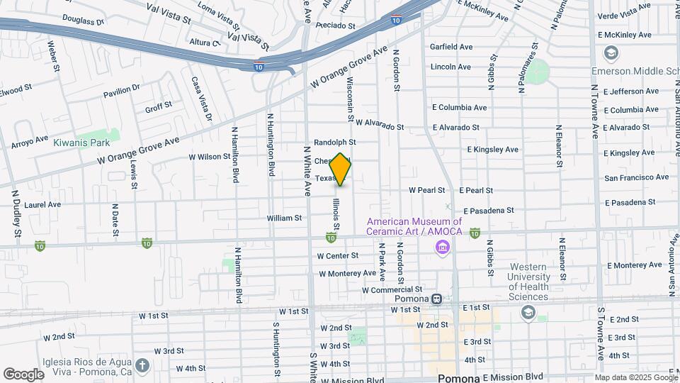 732 Illinois St Map and Location Details