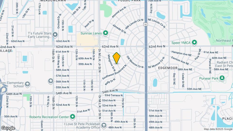 5900 Cypress St N Map and Location Details