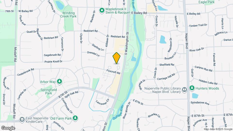 43 Foxcroft Rd Map and Location Details