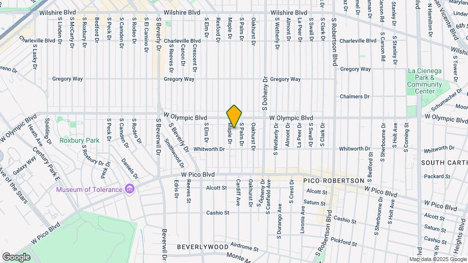 430 S Maple Dr Map and Location Details