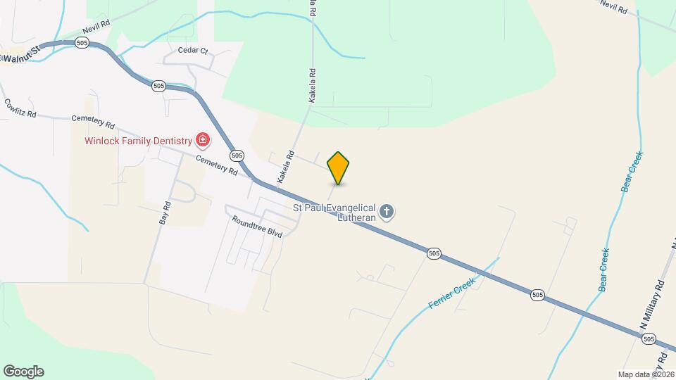 1006 Peach Rd Map and Location Details