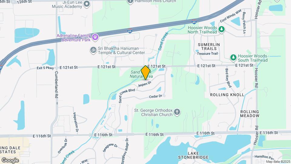 10534 Aspen Dr Map and Location Details