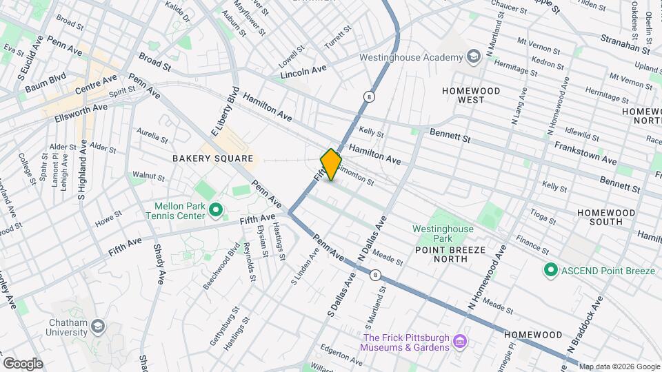 6710 McPherson Blvd, Unit #2 Map and Location Details