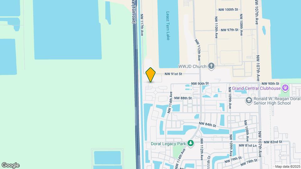 11603 NW 89th St, Unit 214 Map and Location Details